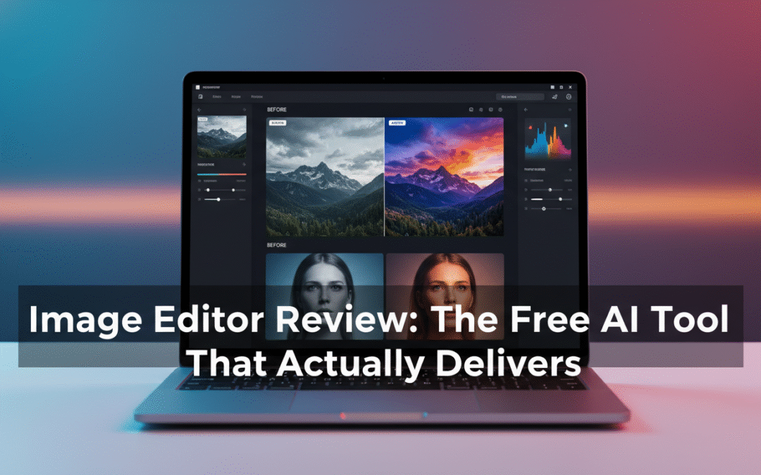Image Editor Review: The Free AI Photo Editor That Actually Delivers